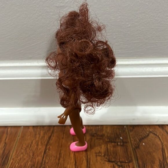 Greenbrier International Fashion 6” Doll with Pink Shoes Brown Hair Brown Eyes - Picture 3 of 9